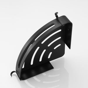 Salle <span class=keywords><strong>de</strong></span> bain Type utilitaire Salle <span class=keywords><strong>de</strong></span> bain et cuisine Toilette Étagère d'angle murale noire Étagère <span class=keywords><strong>de</strong></span> <span class=keywords><strong>rangement</strong></span> pour <span class=keywords><strong>douche</strong></span> Maison et cuisine - Product Image 4