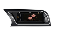 Autoradio stéréo Android 11 Octa Core 10,25 pouces avec carte SIM 4G intégrée pour Audi A4L/A5/RS5/S5 2009-2016 GPS Multimédia