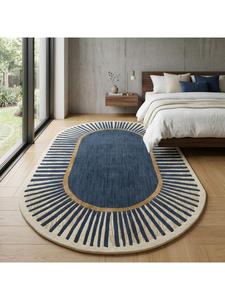 Alfombra de Lana Suave de Primera Calidad, Hecha a Mano, Moderna, para Sala de Estar, Dormitorio y Decoración Elegante y Contemporánea del Hogar - Product Image 2