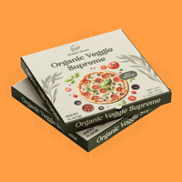 Boîte à pizza kraft ondulée écologique personnalisée emballage en carton d'art au fini mat de qualité alimentaire avec logo personnalisé pour les cadeaux