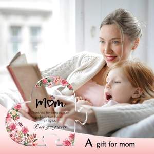 Regalo de Agradecimiento para Mamá, Regalos del Día de la Madre, Corazón de Acrílico para Mamá, Regalo de Cumpleaños, Navidad, Jubilación - Product Image 5