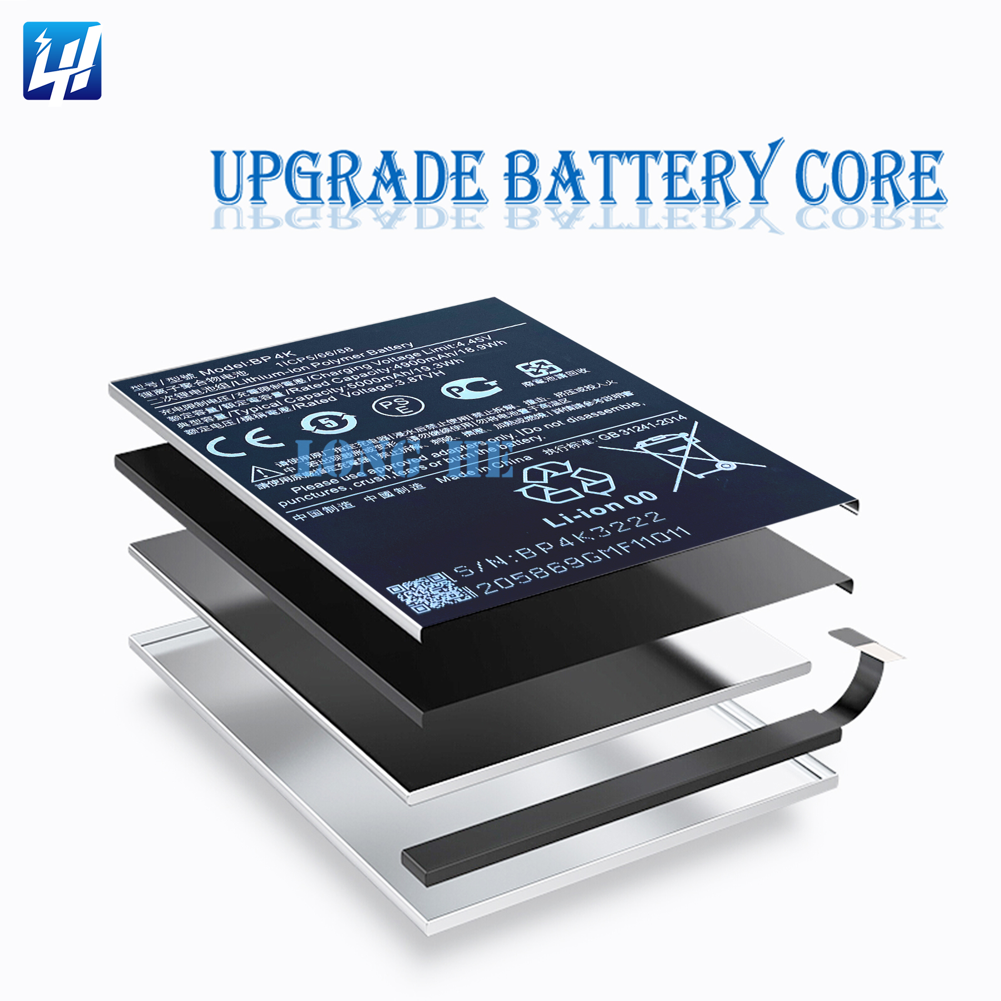 Batería BP4K 4900 MAh Para Redmi Note 12 Pro 5G / POCO X5 PRO / POCO F5 5G - Con Kit De Herramientas