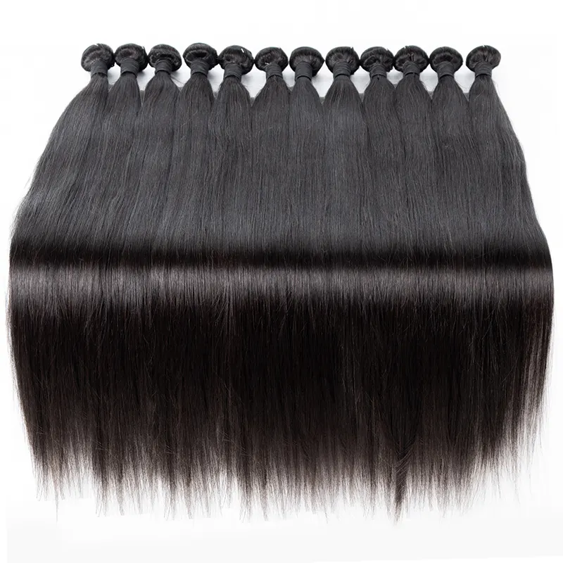 Wholesale 40 inch 10A virgin Peruvian human hair bundles, Peruvian remy human hair, Peruvian virgin human hair extension