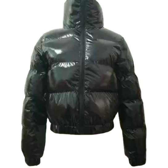 Customized Ladies Quilted Winter Coat with