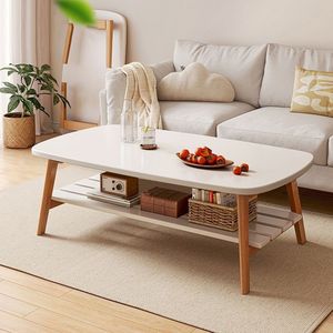 <span class=keywords><strong>Table</strong></span> basse <span class=keywords><strong>moderne</strong></span> simple à double couche en bois massif nouveau modèle <span class=keywords><strong>de</strong></span> <span class=keywords><strong>table</strong></span> à thé <span class=keywords><strong>de</strong></span> ferme pour petit appartement maison salon meubles - Product Image 5
