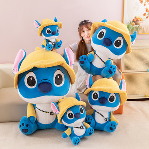 ตุ๊กตาสติทช์ถือกล้องน่ารัก ตุ๊กตาสติทช์นุ่มนิ่มแบบนั่ง ตุ๊กตาสติทช์น่ารักแบบนุ่มนิ่ม ของเล่นตุ๊กตาสติทช์แบบนุ่มนิ่ม พร้อมพวงกุญแจ - Product Image 2