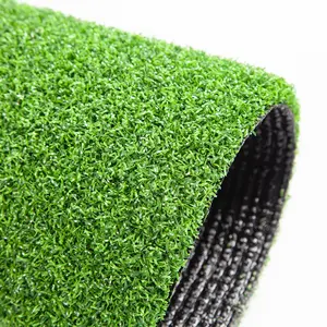 緑の人工芝を置くゴルフのためのZCアンチUVトリカラー合成人工芝