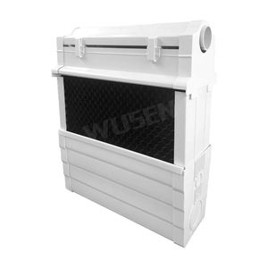 Tampon de refroidissement par évaporation en nid d'abeille avec gouttière en plastique <span class=keywords><strong>PVC</strong></span> - Product Image 1