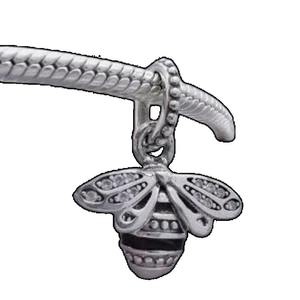 Colgante de Plata 925 con Zirconia en Forma de Corazón, Diseño de Criatura Marina, Cachorro y Helado, DIY, Personalizado, Divertido, para Parejas - Product Image 2