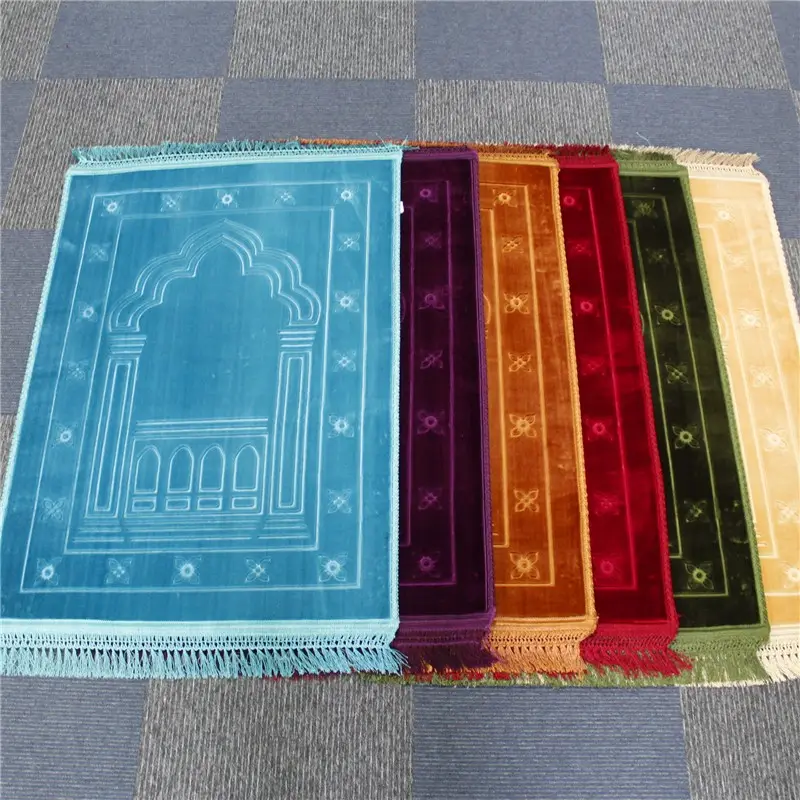 High Quality Velvet Islam Carpet Prayer Mat