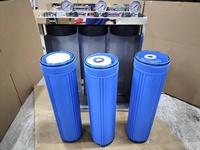 Logo personnalisé Système de filtration d'eau pour toute la maison Cadre en acier 3 étapes PP + CTO + GAC filtre à eau prix d'usine