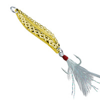 Leurre de pêche Wind Shark Live Bait Spinnerbait Crankbait Red-Dot Leech Lure Micro-leurre longue portée pour la pêche au bar en eau douce et salée