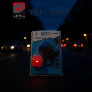 Luce per bicicletta anteriore e posteriore HB8091 con luci rosse e blu per la sicurezza in bicicletta - Product Image 3