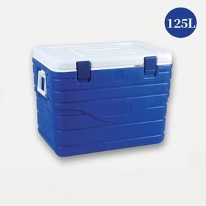 125L Large Capacity Commercial Insulated Fresh Food Cooler <b>Boxes</b> Cold Chain Delivery Catering Food <b>Storage</b> Plastic Cooler Box - Product Image 1