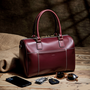 Fabrikant Op Maat Gemaakt Echt Lederen Camera Messenger Tas Spiegelloze Draagbare Reis Elektronisch Apparaat Cover Cameratas - Product Image 3