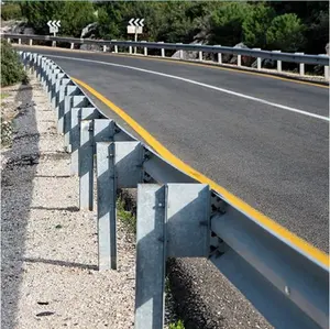 सड़क सुरक्षा स्टील गारंटर सस्ते बाड़ यातायात बाधा बाधा धातु बाड़ लगाना
