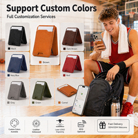 Tarjetero con Localizador GPS para Cartera, Antipérdida, para Licencia de Conducir, Tarjeta de Crédito, Efectivo, con Logotipo Personalizado, Color y Certificación