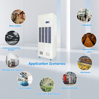 Garantie d'un an 168L/D(30) ℃ Déshumidificateur alimentaire industriel à roues (RH80%) 380V/50HZ pour le séchage pharmaceutique et du chanvre