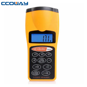 Ruban à mesurer numérique industriel ultrasonique, télémètre à affichage LCD et pointeur laser - Product Image 5