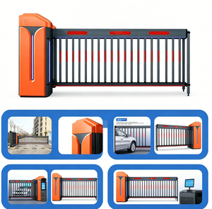 Barreras de Tráfico Inteligentes, Barrera para Vehículos, Valla Anticollisión de Alta Resistencia con Sistema de Reconocimiento de Matrículas - Product Image 5