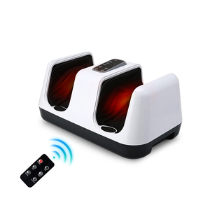 Masajeador Eléctrico Relajante <span class=keywords><strong>de</strong></span> Compresión <span class=keywords><strong>de</strong></span> Aire y Vibración <span class=keywords><strong>Shiatsu</strong></span> para Brazos, Pies y Pantorrillas, para Usar Bajo la Oficina - Product Image 4