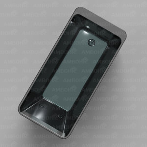 Dikdörtgen Köşeli Banyo Bağımsız Modern Fiber Cam Su Soğutmalı Akrilik Sporcu Banyosu Soğuk Dalma Küveti - Product Image 4