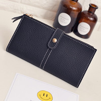 Dompet Clutch Lipat Ultra Tipis Mewah PU Motif Mutiara Permen 2025, Penutup Gesper, Untuk Wanita dan Remaja 7