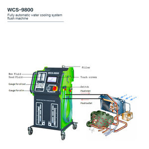 Machine de rinçage de radiateur WCS-9800 DC 12V-150W/système de <span class=keywords><strong>refroidissement</strong></span> de <span class=keywords><strong>voiture</strong></span> Machine de rinçage et de recharge avec langue arabe - Product Image 5