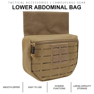 Bolsa Táctica Frontal para Exteriores, Riñonera EDC para Hombre, Bolsa Molle para Chaleco, Riñonera, Bolsas de Accesorios para Camping y Caza - Product Image 2
