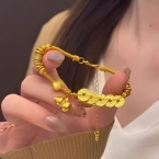 Браслет фэн-шуй из позолоченного сплава с монетами и бусинами, традиционный подарок для привлечения богатства, оптовая продажа ювелирных изделий для женщин и мужчин - Product Image 3