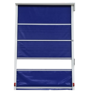 Porte à enroulement automatique industrielle moderne à grande vitesse en PVC pour garages - Vente en gros - Product Image 3
