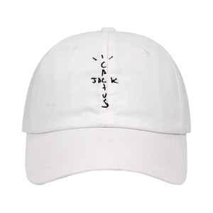 <span class=keywords><strong>Gorra</strong></span> de Béisbol Ajustable de Algodón con Bordado 3D de Letras, Estilo Cactus Jack, 6 Paneles, para Deportes, Protección Solar, Negocios - Product Image 4