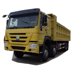 에티오피아에 수출 사용 HOWO 8X4 12 휠 덤프 트럭 채광 티퍼 트럭 판매