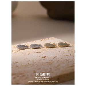 Ensemble de boucles d'oreilles et collier en cuivre nacré brillant, forme goutte d'eau, micro-incrustation, bijoux de fête pour femmes, mode de luxe - Product Image 3