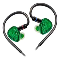 TANGZUWANER 2 Jade Dragon Edition 10 mm PET Single Dynamic In-Ear-Kopfhörer, 1,2 m Kabel, Silikon-Aufbewahrungstasche, Sancai Wide Bore