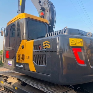 รถขุดตีนตะขาบ Volvo EC140 มือสอง 14 ตัน ใช้งานน้อย เหมาะสำหรับงานก่อสร้างและโครงสร้างพื้นฐาน - Product Image 1