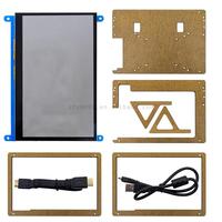 Pantalla de 7 Pulgadas 1024x600 para Raspberry Pi 4B/3B, Pantalla Táctil Windows, Mini Monitor HD MI de 7 Pulgadas con Pantalla Táctil Capacitiva