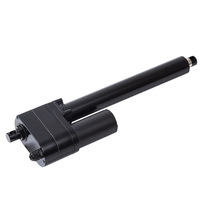 Actionneur linéaire personnalisé 12v 152,4 mm avec moteur PMDC à balais et retour d'information par interrupteur pour utilisation en bateau et en ventilateur 200W IP65