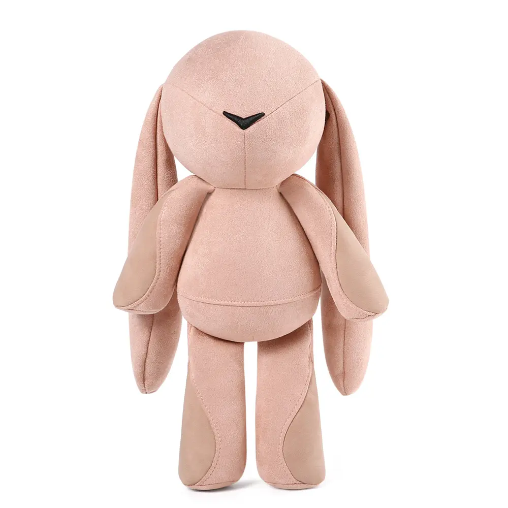 Custom Plush Thinking Bunny Stuffed Animal Soft Toys For Kids Gift Plushie Rabbit Dolls Original Design Support OEM ODM