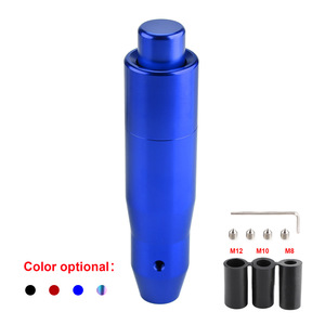 Aluminum Alloy <b>Gear</b> Shift <b>Knob</b> Universal Car Manual Automatic Transmission <b>Stick</b> <b>Knob</b> Red Black Blue Rainbow Color - Product Image 3