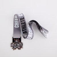 Vente en gros de médailles, plaques et trophées en métal avec impression UV 3D dorée, design personnalisé, pour la course et le sport, en alliage de zinc, argent et cuivre, à prix abordable