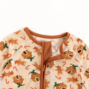 Miozing in Stock Tutina per Neonati e Bambini, Pigiamino Elastico in Fibra di Bambù Traspirante ed Ecologico, con Cerniera Bidirezionale - Product Image 5