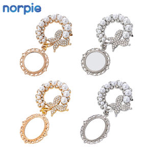 Broche Decorativo para Ramo <span class=keywords><strong>de</strong></span> Novia, Diseño DIY para el Día <span class=keywords><strong>de</strong></span> San Valentín, Broche <span class=keywords><strong>de</strong></span> Mariposa con Perla para Sublimación, para Fotos - Product Image 3