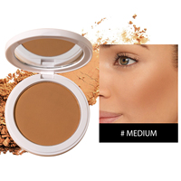 Palette de bronzant personnalisée à haute pigmentation, nourrissante, pour le contouring, marque privée, poudre pressée longue tenue