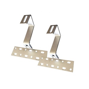 Support <span class=keywords><strong>de</strong></span> fixation en Z pour panneau solaire SOLAR MASTER en acier inoxydable SUS304 anodisé, <span class=keywords><strong>crochet</strong></span> <span class=keywords><strong>de</strong></span> montage pour tuiles <span class=keywords><strong>de</strong></span> toit, supports <span class=keywords><strong>de</strong></span> montage pour système photovoltaïque, résistant à la corrosion - Product Image 3