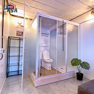 Nouvelle Douche de <span class=keywords><strong>Pluie</strong></span> Moderne de Luxe Écologique Portable avec Cabine de Douche Toilette Installation Facile - Product Image 1