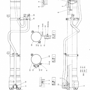 Cilindro de Brazo de Pluma y Cuchara Hidráulico para Excavadora Belparts EX270 EX270LC para Hitachi 9076104 9076105 9076106 9076107 - Product Image 6
