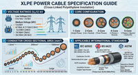 Großhandel Kupferkern 12kV XLPE YJV32 Kabel 240 mm² Mittelspannung Erdkabel mit Hoher Leitfähigkeit
