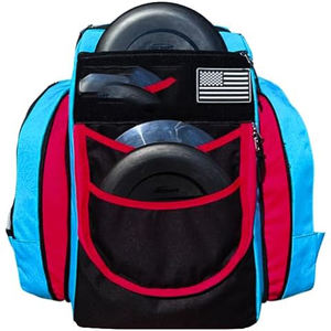 Échantillon gratuitGrand sac à frisbee avec plus de 26 disques Capacité Femme Homme Disque Golf Sac à dos Cyclisme Crochet Boucle Disque Golf Sac - Product Image 1