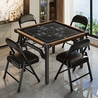Table à manger de petite taille, table de mahjong, table à double usage pour la maison, table spéciale pour jouer aux cartes, pliable